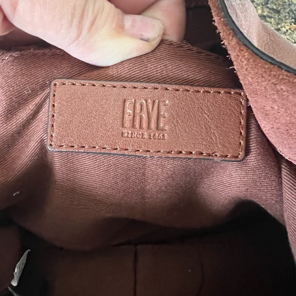 Frye brown leather satchel bag - Picture 3 of 4